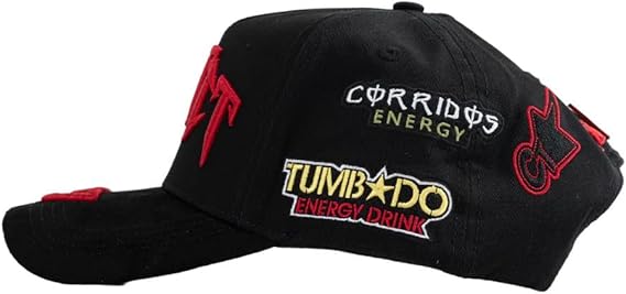 vista lateral izquierdo gorra barbas hats ct racing