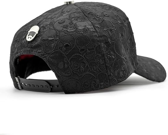 otra vista trasera angular skate or die gorra de barbas hats