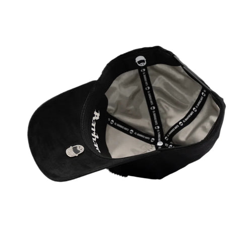 vista panel interior en satin y pin gorra 77 de barbas hats