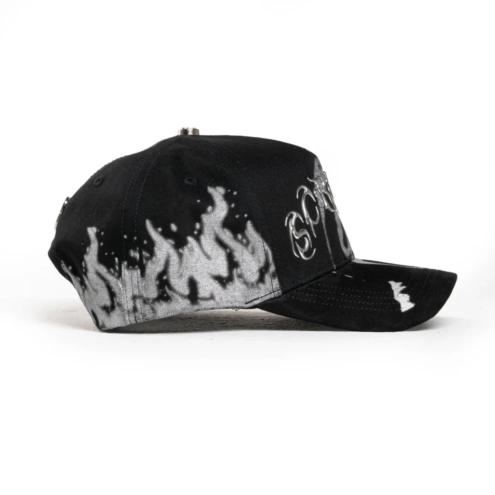 vista lateral derecha gorra scream de barbas hats