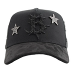 panel frontal de gorra nebula dark